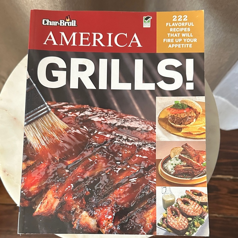 America Grills Cookbook - Red Cover